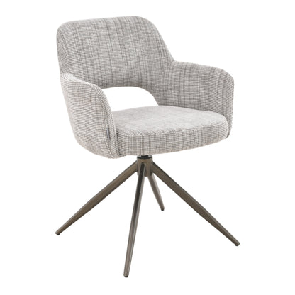 MUST Living Sedia da pranzo girevole DiCaprio Beige