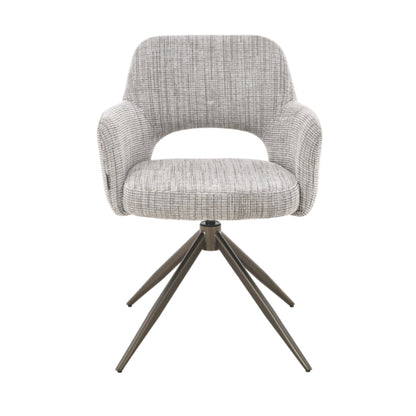 MUST Living Sedia da pranzo girevole DiCaprio Beige