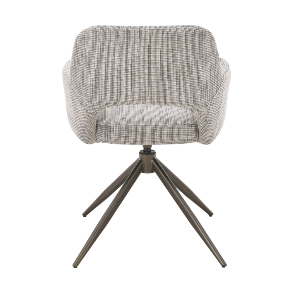 MUST Living Sedia da pranzo girevole DiCaprio Beige