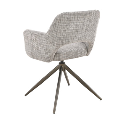 MUST Living Sedia da pranzo girevole DiCaprio Beige