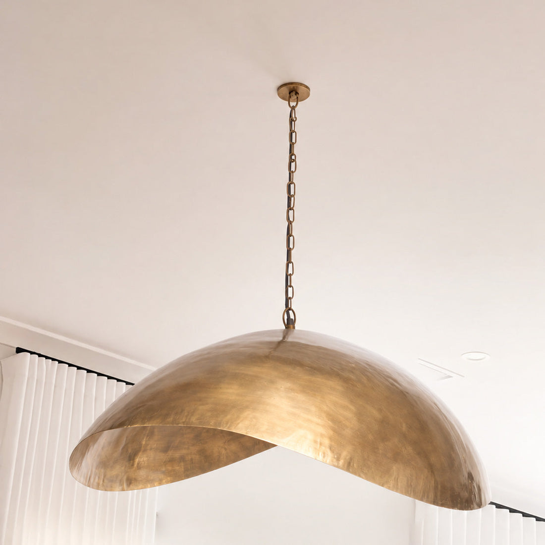 La lampada a sospensione Fortune Cookie - Ottone - XL Bazar Bizar