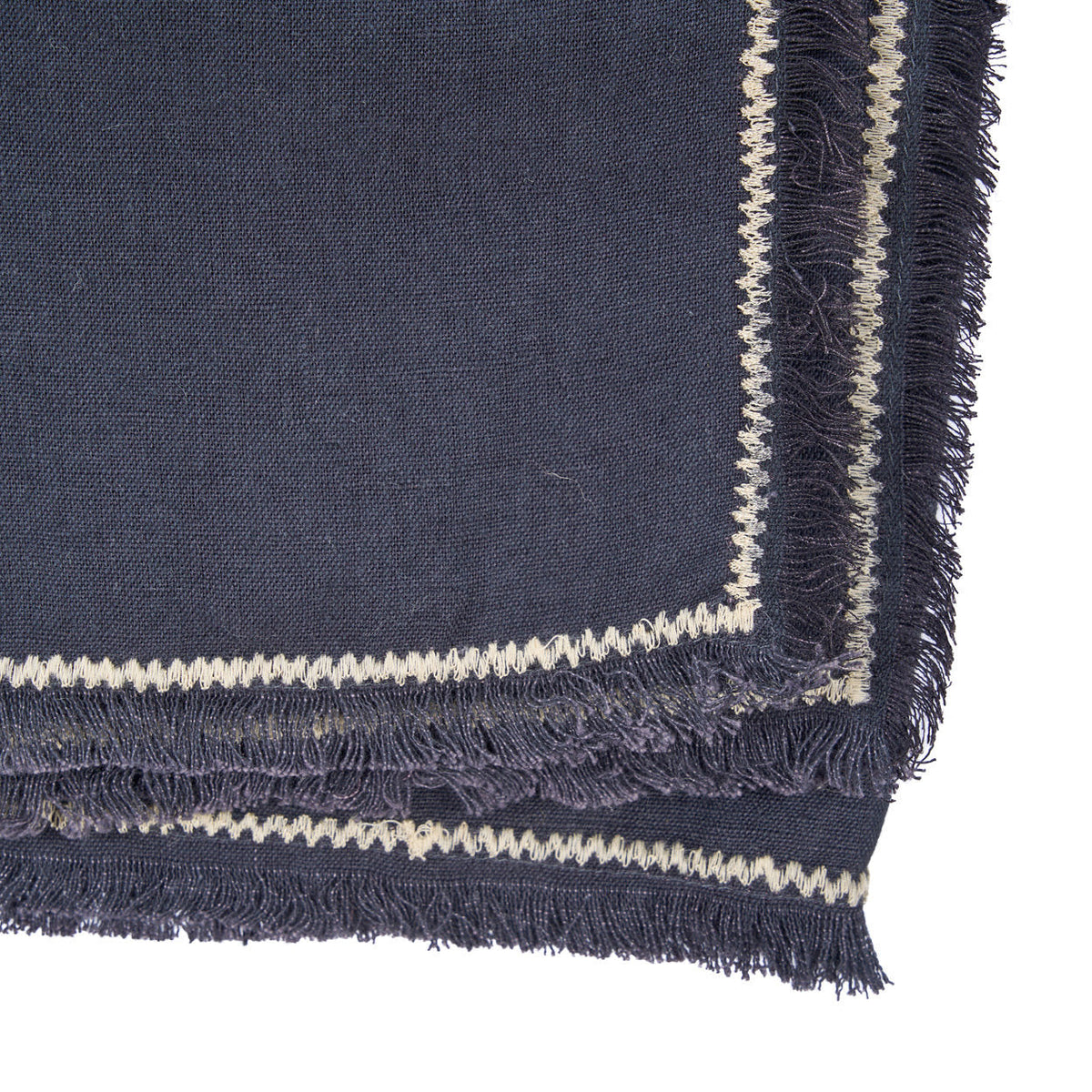 La tovaglia Tuscany - Nero Naturale - 150x250