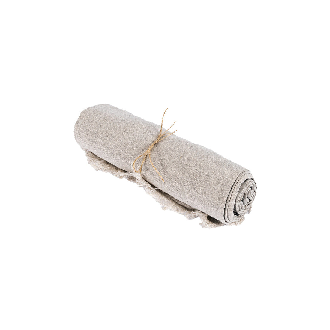 La tovaglia in lino - Beige - 150x150 Bazar Bizar