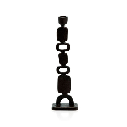 Il Candelabro Totemo Nero Large Bazar Bizar