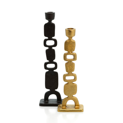 Il Candelabro Totemo Nero Large Bazar Bizar