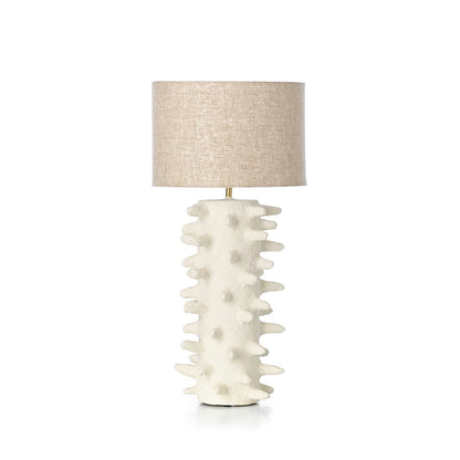 Lampada da tavolo Spiketacular bianca Large Bazar Bizar