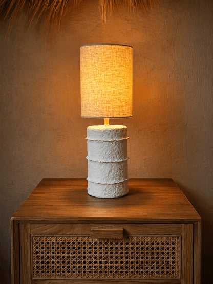 Lampada da tavolo Contour Bianca Piccola Bazar Bizar
