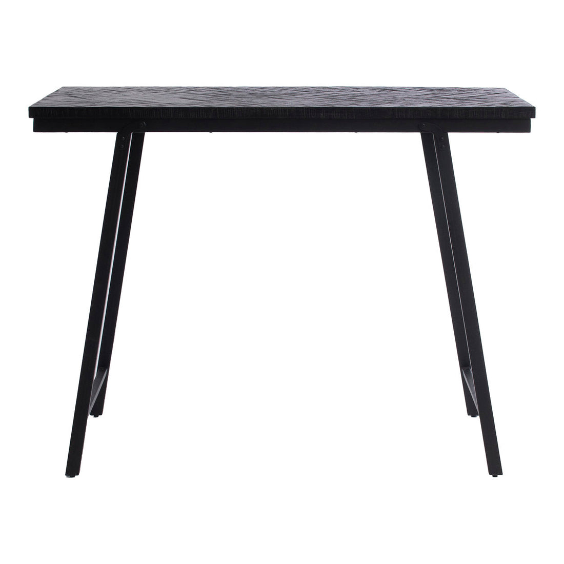 Tavolo Alto Spina di Pesce - Nero - 140