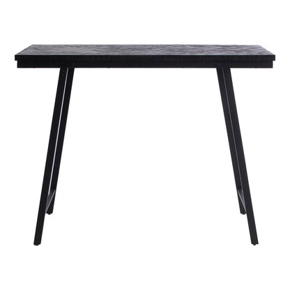 Tavolo Alto Spina di Pesce - Nero - 140