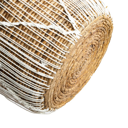 Il Cestino in Macramé a Cuciture Diritte - L Bazar Bizar