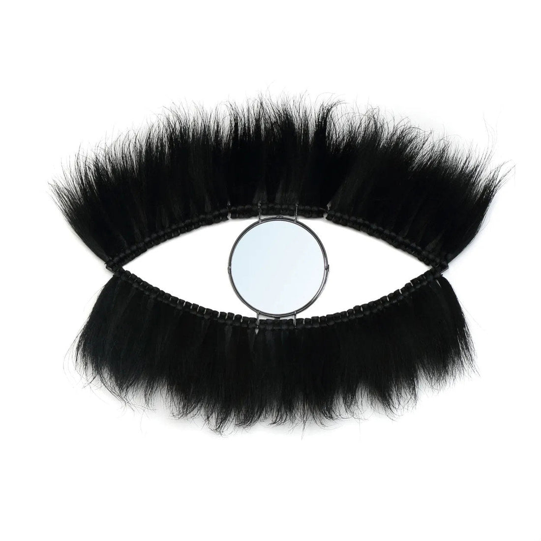Lo specchio Black Eye - Nero 100x60cm Bazar Bizar