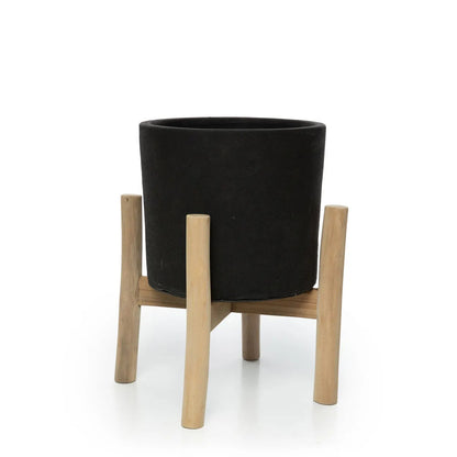 Vaso Alto Charcoal Nero Small Bazar Bizar