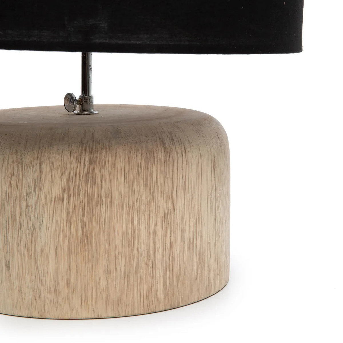 La Base per Lampada da Tavolo in Legno di Teak - Naturale Bazar Bizar