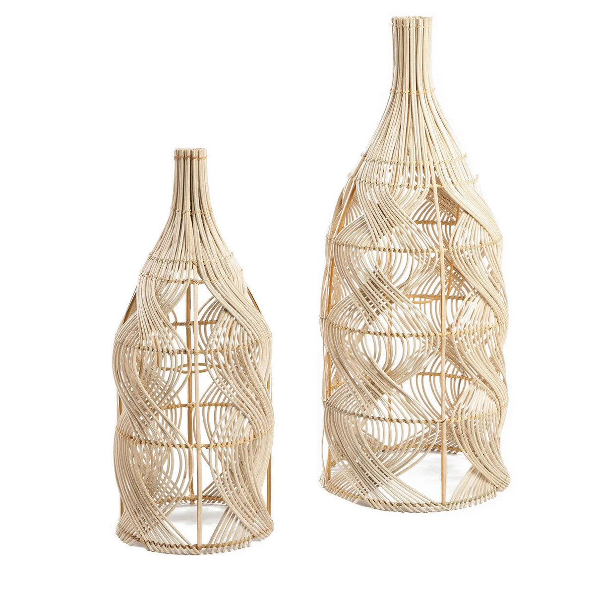 Lampada a sospensione Garaffa - Naturale - L