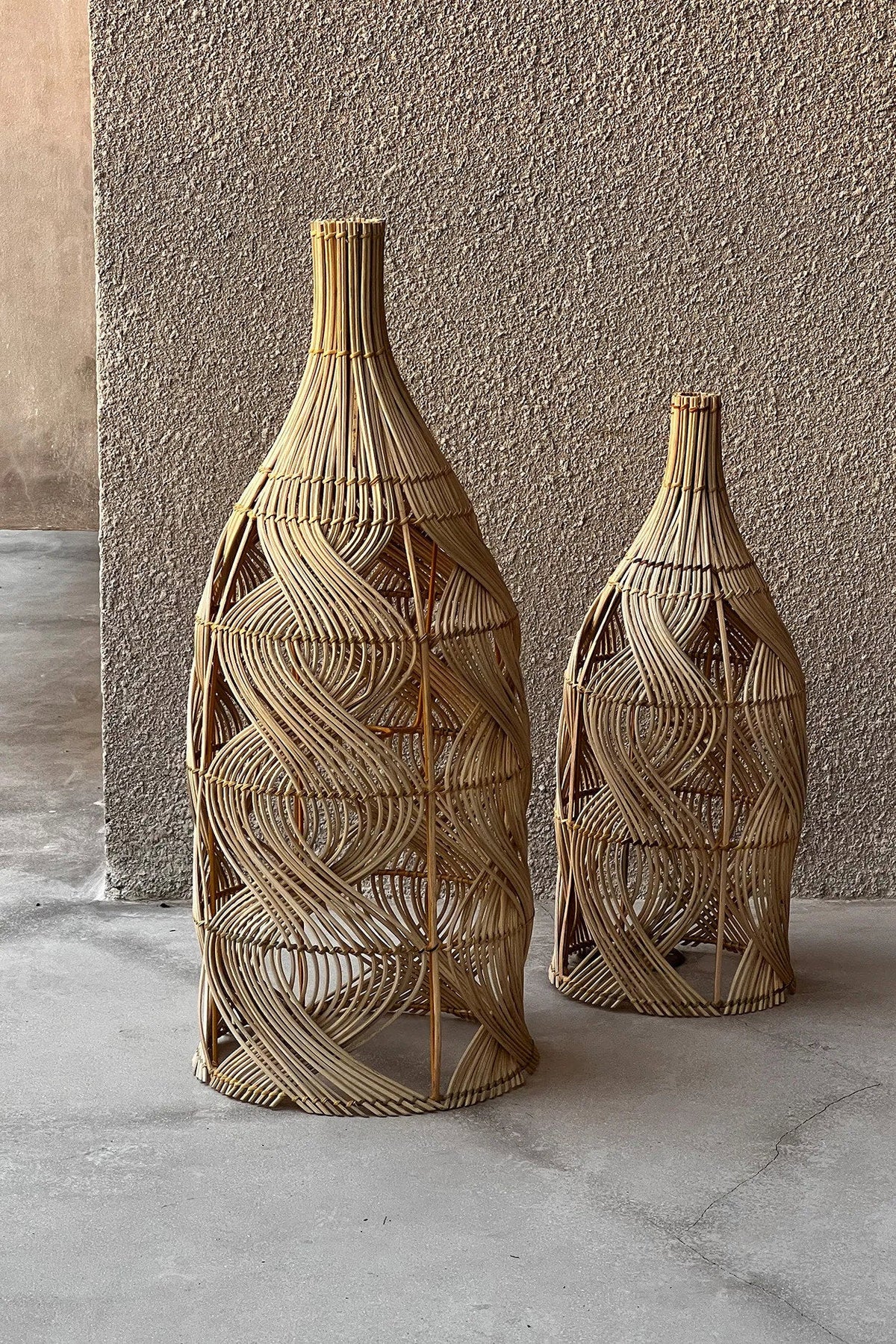 Lampada a sospensione Garaffa - Naturale - L