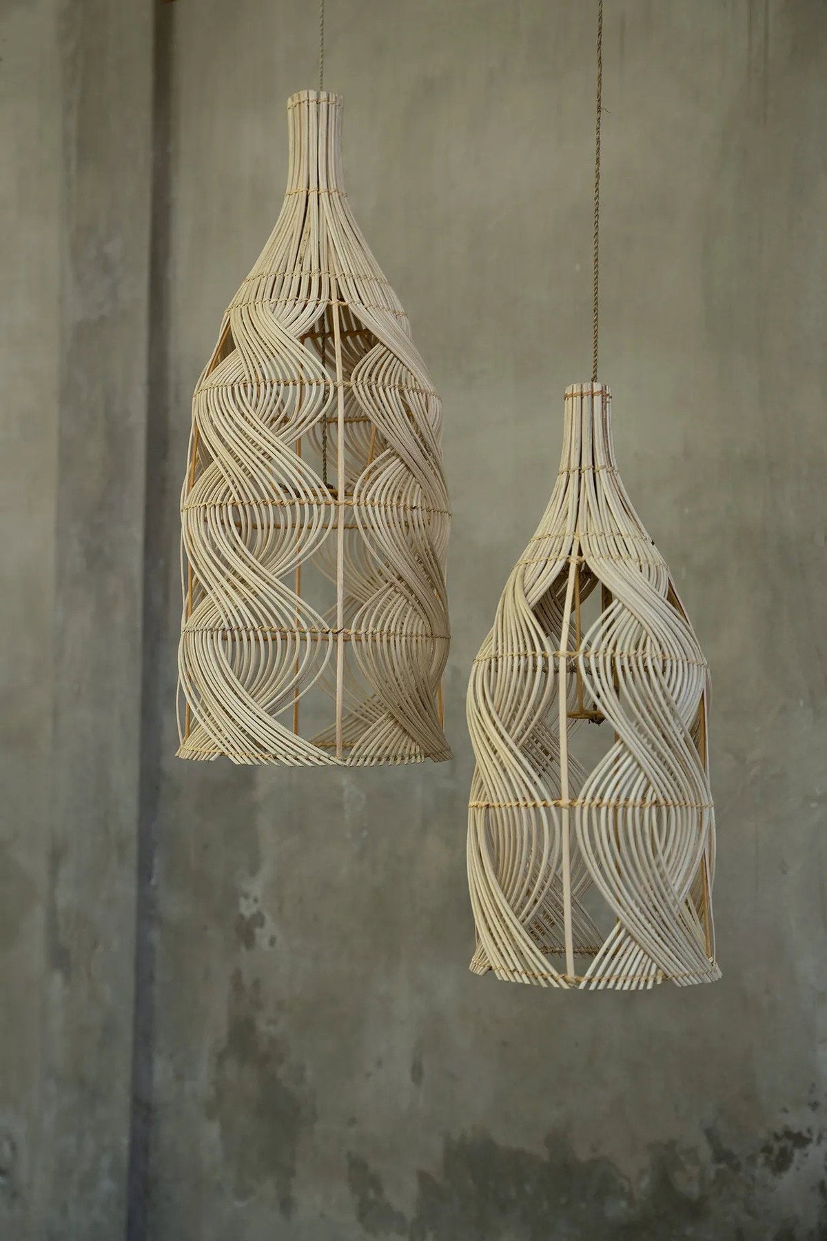 Lampada a sospensione Garaffa Naturale Media Bazar Bizar