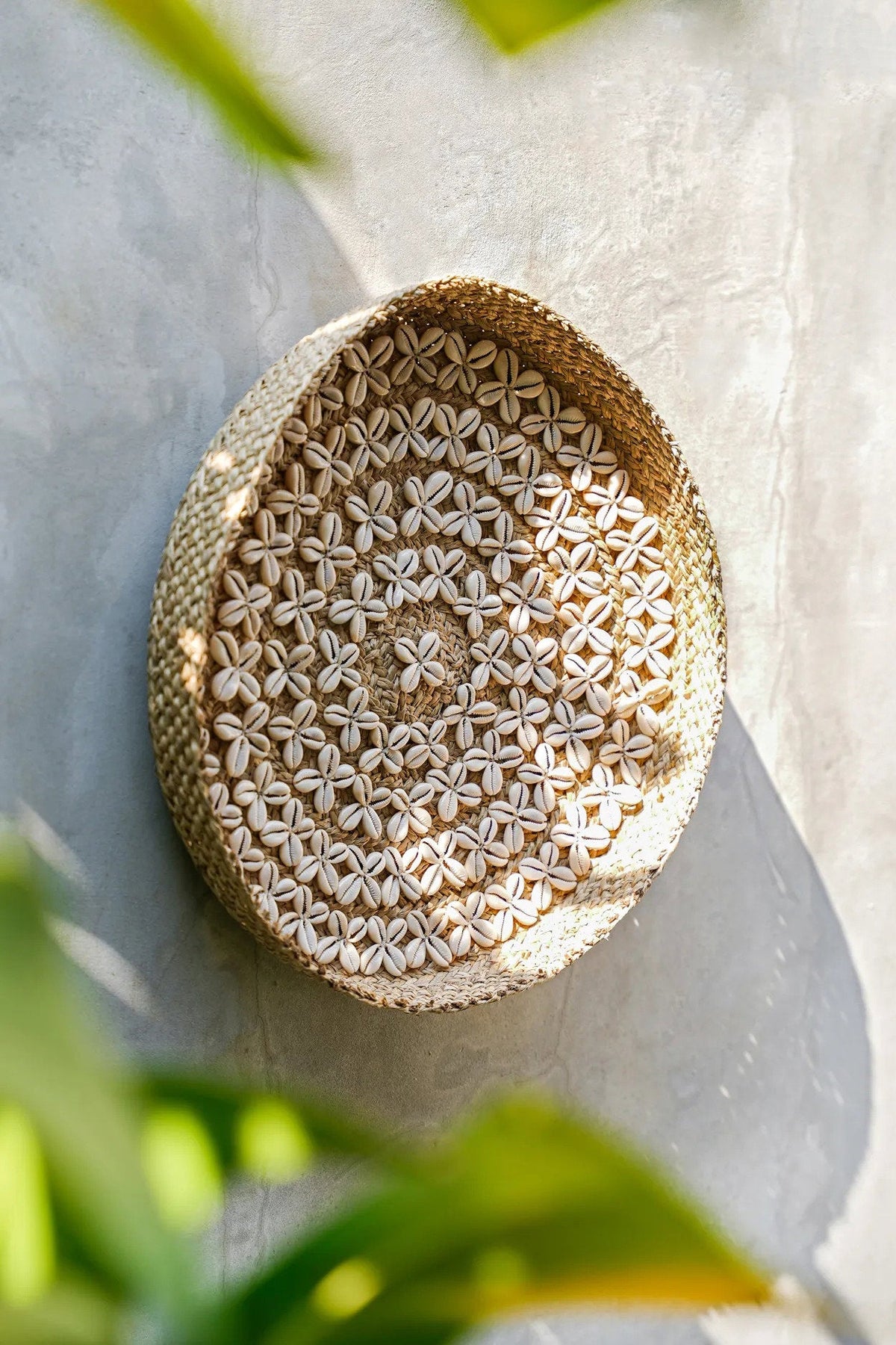 Il piatto Costa Shell - Bianco naturale - M Bazar Bizar