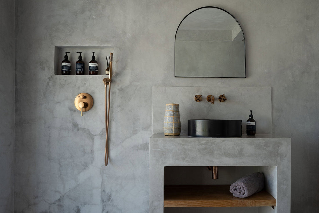 Il Vaso Cutie - Grigio Cemento Naturale - L Bazar Bizar