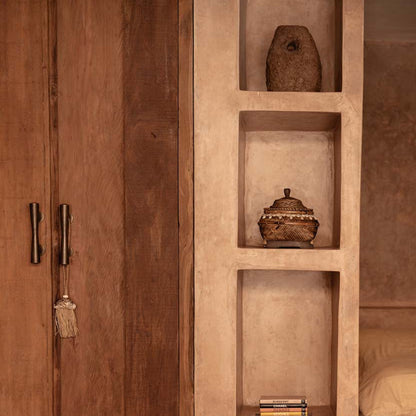 Il Candelabro Terra Totem Marrone Bazar Bizar