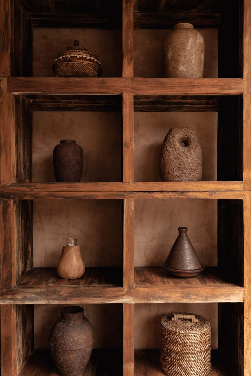 Il Candelabro Terra Totem Marrone Bazar Bizar
