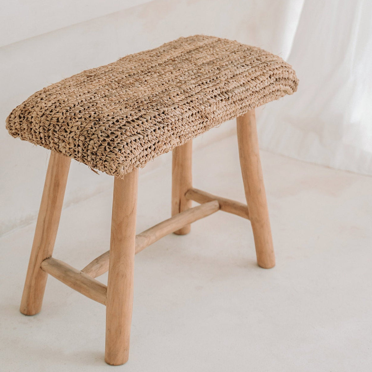 La Panca in Rafia - Naturale Bazar Bizar