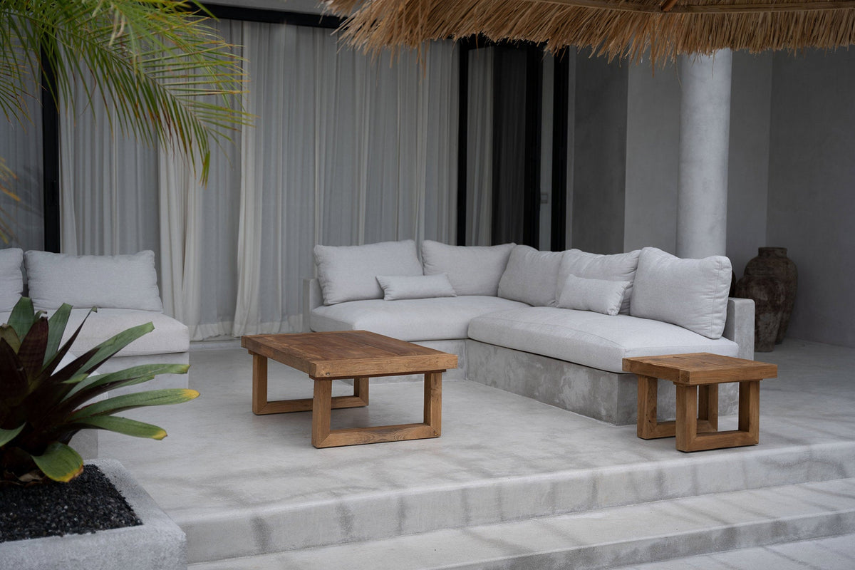 Il tavolino da salotto in teak di recupero - Naturel Bazar Bizar