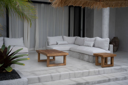 Il tavolino da salotto in teak di recupero - Naturel Bazar Bizar