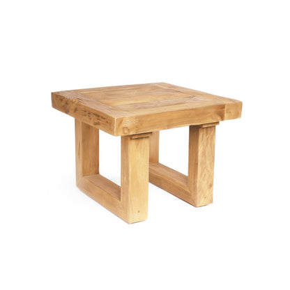 Il tavolino in teak di recupero Naturel Bazar Bizar
