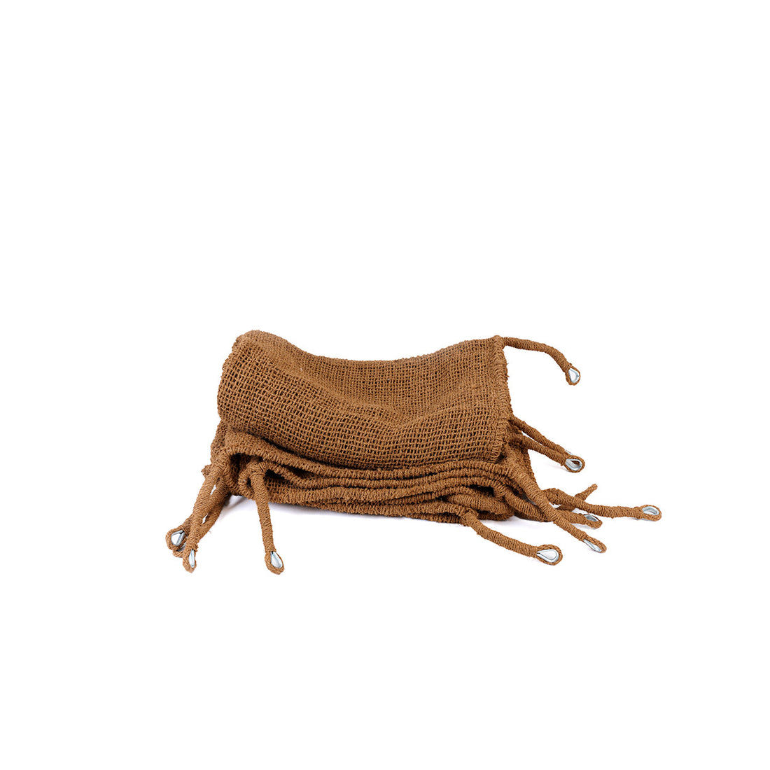 Vela ombreggiante Coco Triangolare Naturale 350x350 Bazar Bizar