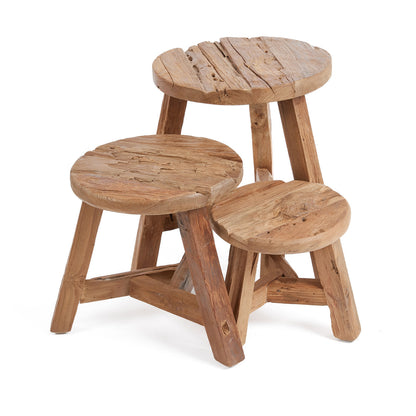 Lo sgabello Yatai Natural Small Bazar Bizar