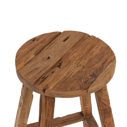 Lo sgabello Shibori Naturale Bazar Bizzarro
