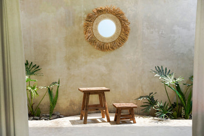 Sgabello Yoke - Naturale - L
