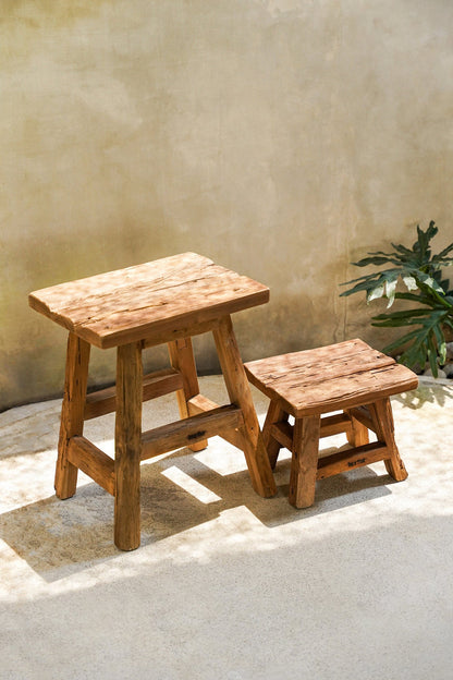 Sgabello Yoke - Naturale - L