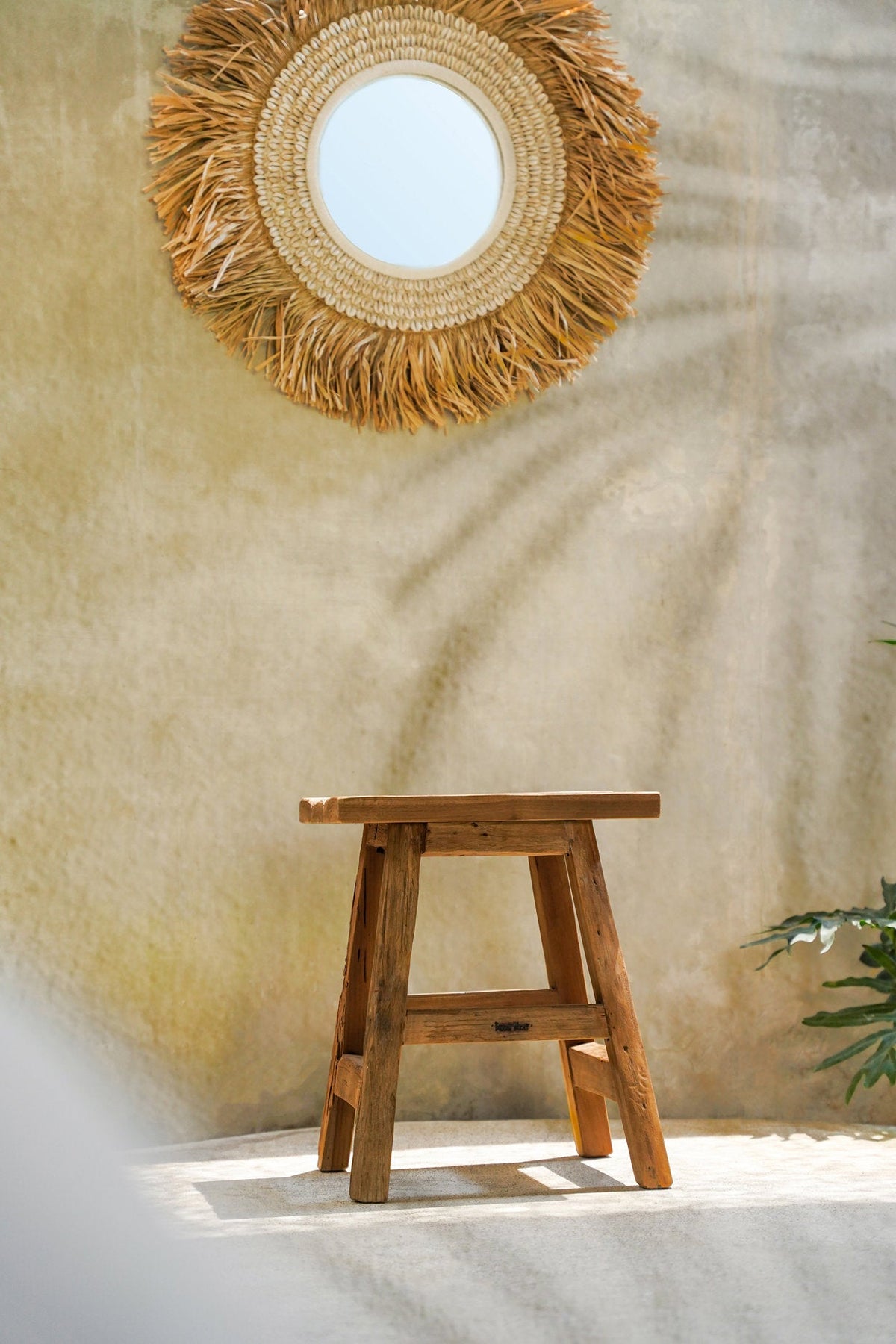 Sgabello Yoke - Naturale - L