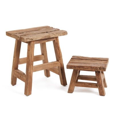 Sgabello Yoke - Naturale - L