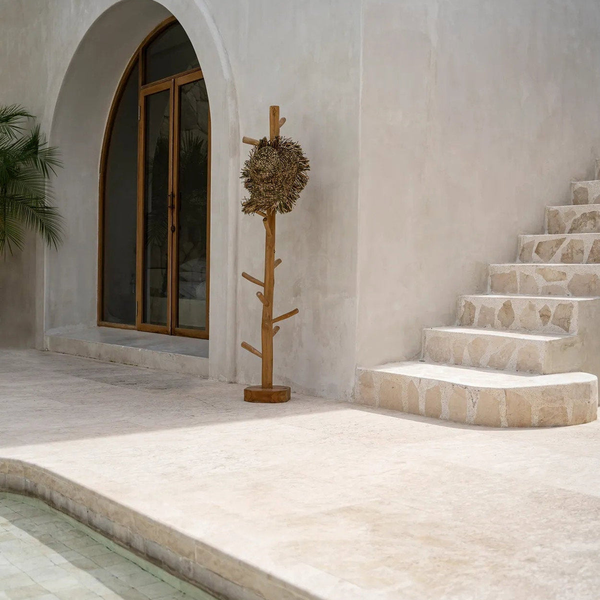 Appendiabiti in teak Naturale 160cm Bazar Bizar