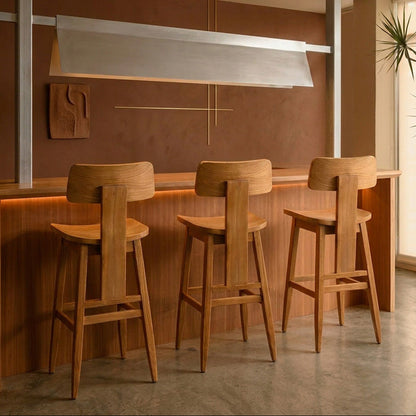 Lo sgabello da bar LovYa Naturel Bazar Bizar