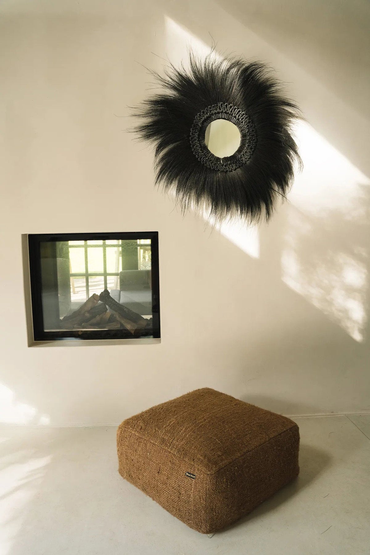 Specchio Simba - Nero - M 70x70cm