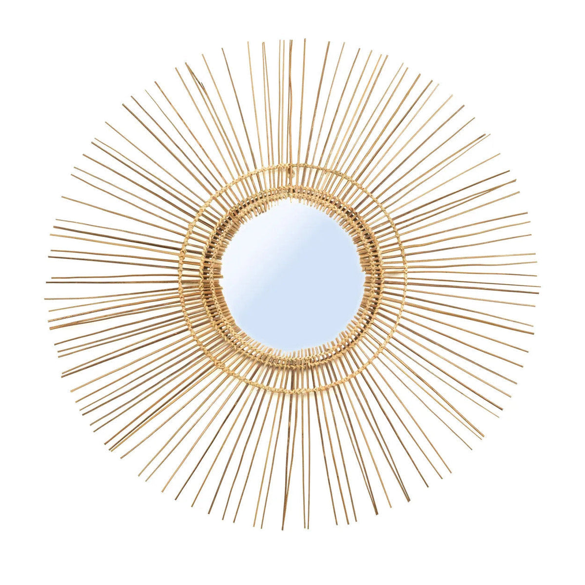 Lo specchio Tropical - Naturale - L 80x80cm Bazar Bizar