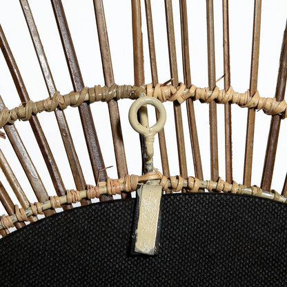 Lo specchio Tropical - Naturale - L 80x80cm Bazar Bizar