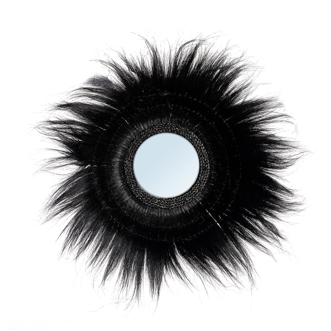 Lo specchio Sunken Forest - Nero 90x90cm Bazar Bizar