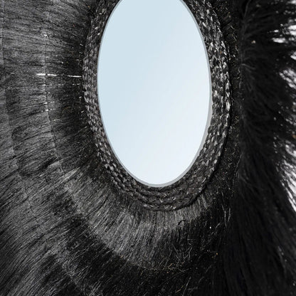 Lo specchio Sunken Forest - Nero 90x90cm
