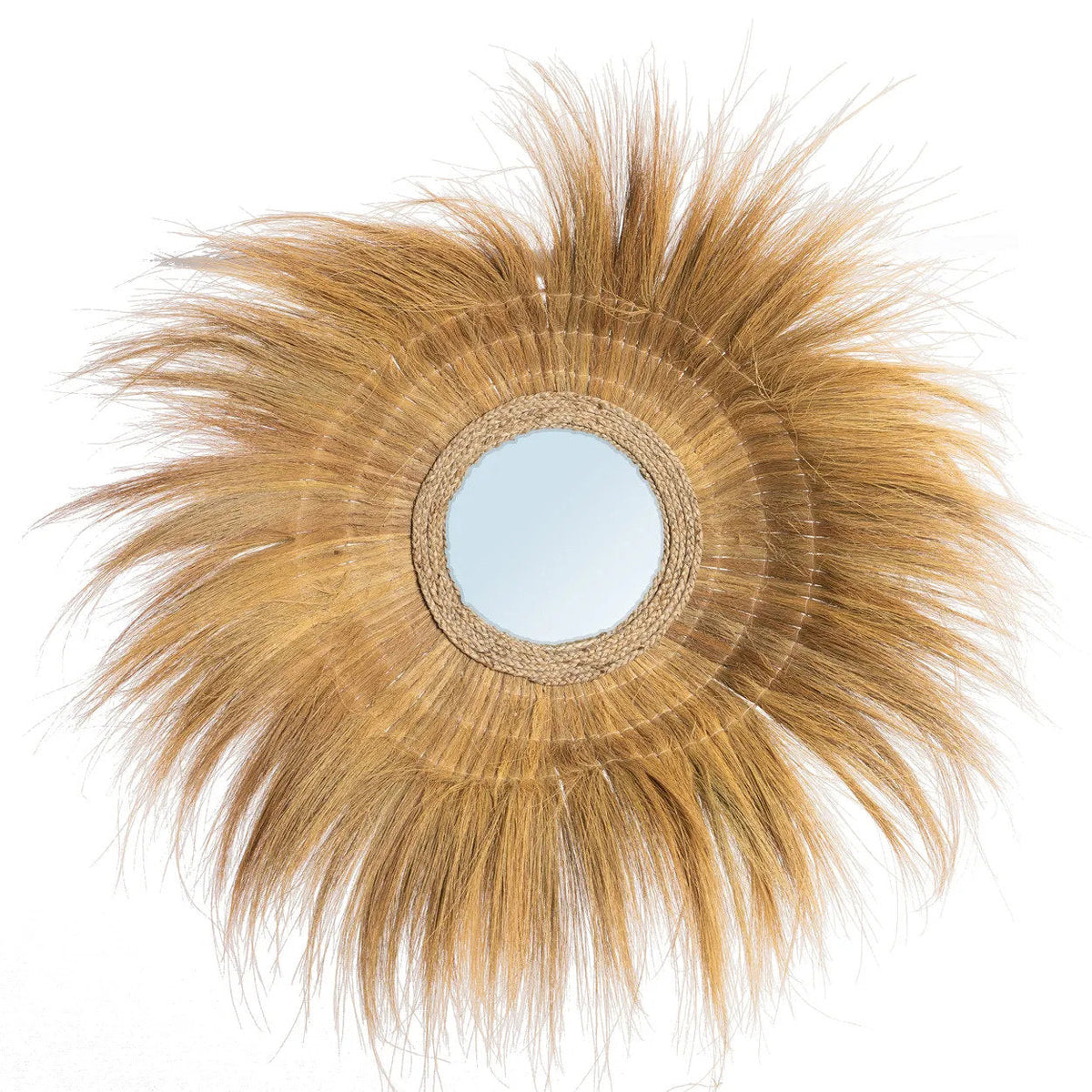 Lo specchio Sunken Forest - Naturale 90x90cm Bazar Bizar