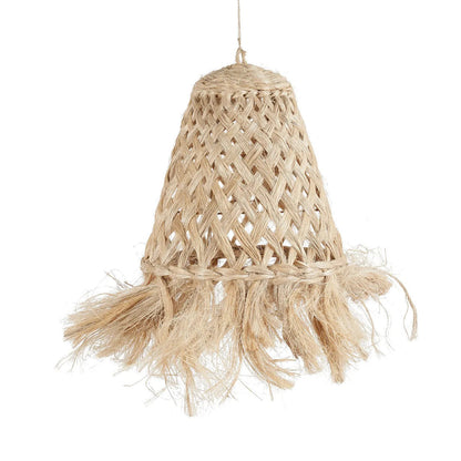 Il pendente Jelly Fish in abaca naturale piccolo Bazar Bizar