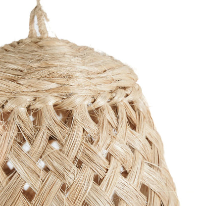 Il pendente Jelly Fish in abaca naturale piccolo Bazar Bizar