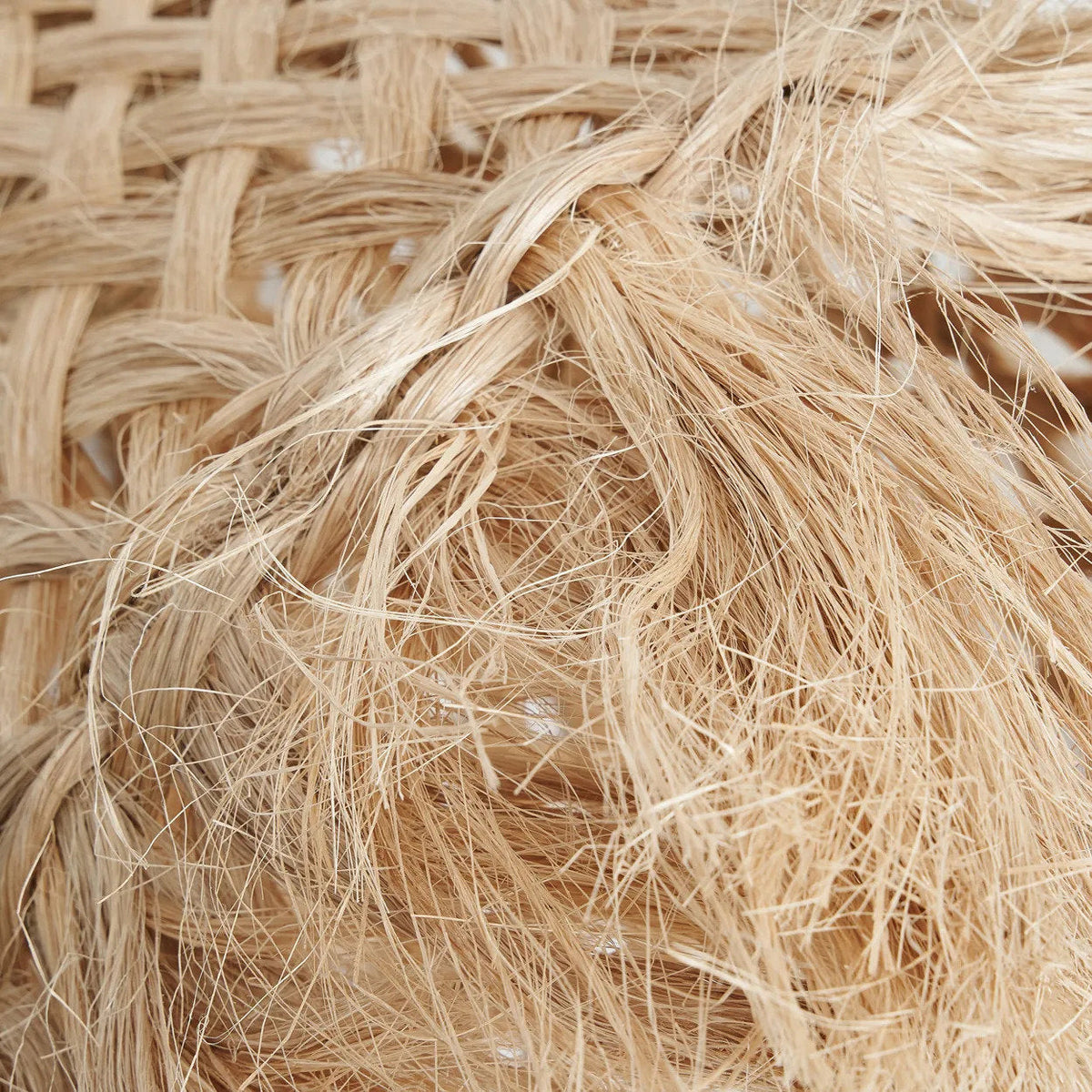 Il pendente Jelly Fish in abaca naturale piccolo Bazar Bizar