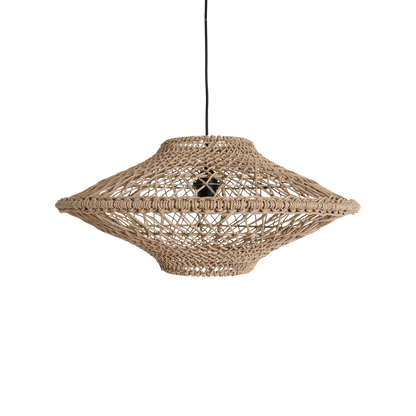 Lampada a sospensione Corda in corda naturale media Ø60 cm Raw Materials