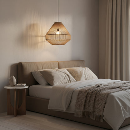 Linea Lampada a sospensione Diamond Naturale Ø44x42cm Raw Materials