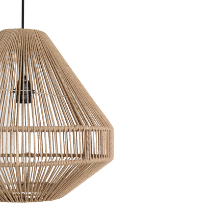 Linea Lampada a sospensione Diamond Naturale Ø44x42cm Raw Materials