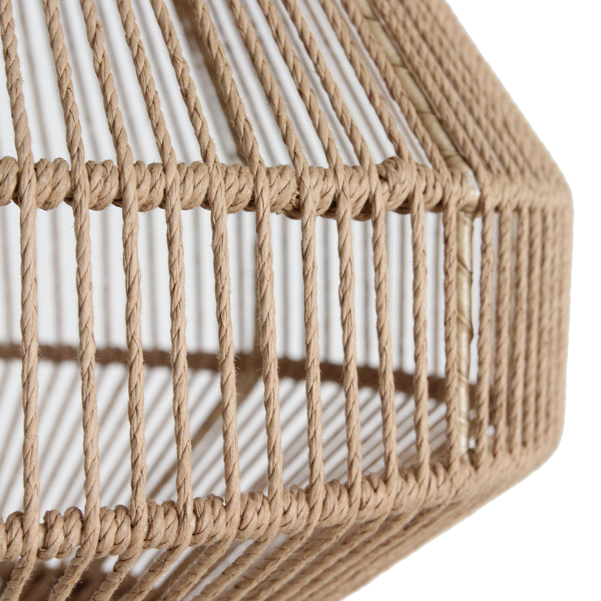 Linea Lampada a sospensione Diamond Naturale Ø44x42cm Raw Materials